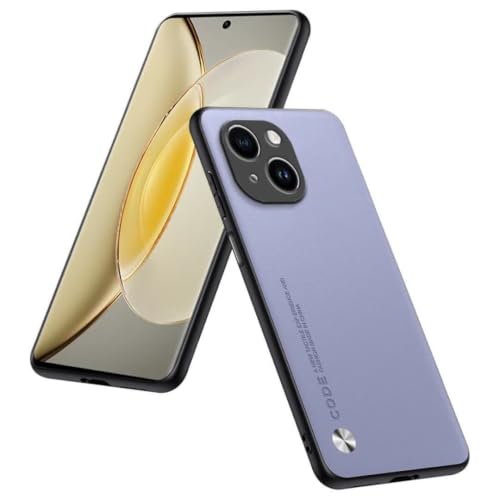 Phone Case Compatible with Smartphone, Compatible with iPhone 15 (6.1"), Protective Cover in PU Leather - Light Purple - color: Light Purple, size: iPhone15