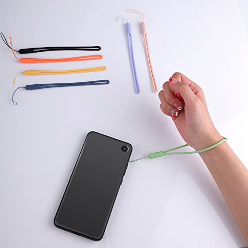 cobee Hand Wrist Strap Lanyard, 12 Pcs Silicone Phone Lanyard Straps