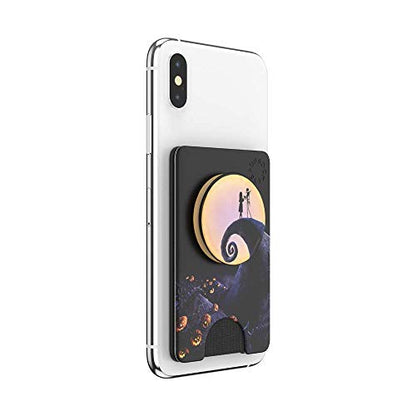 PopSockets Adhesive Phone Wallet with Grip- Christmas Classic - color: Nightmare, style: Adhesive
