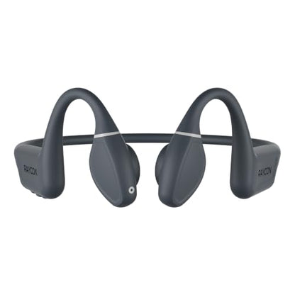Raycon Bone Conduction Headphones - Open Ear Running Headphones & Bluetooth Earbuds, Sweat & Water-Resistant with Mic (Gray) - color: Gray