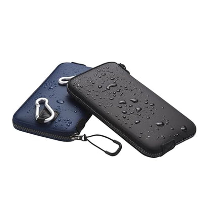 OneJoy Neoprene Phone Pouch, Lightweight Protective Cellphone Sleeve with Large Zipper Opening, Inner Pocket, Thermal Insulated, Durable Cell Phone Carrier for iPhone & Smartphones [ Black ] - color: Black