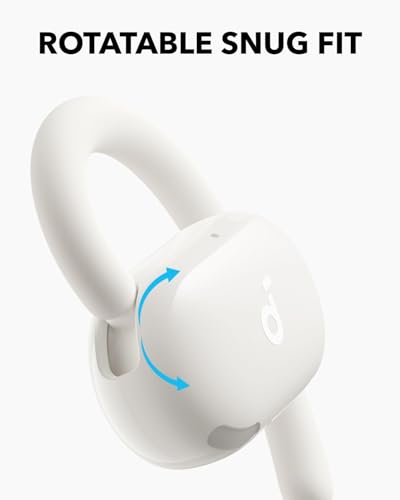 Soundcore V20i by Anker Open Ear Earbuds, Open Ear Headphones True Wireless - color: White