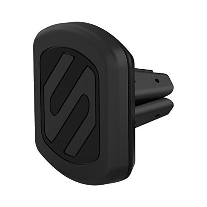 Scosche MAGVM2B MagicMount Magnetic Cell Phone Stand, Hands-Free Cellphone Holder for Car Vent Phone Mount Compatible with iPhone, Samsung and all Mobile Android Phones, Not Compatible with MagSafe - size: 1 Pack, style: Vent