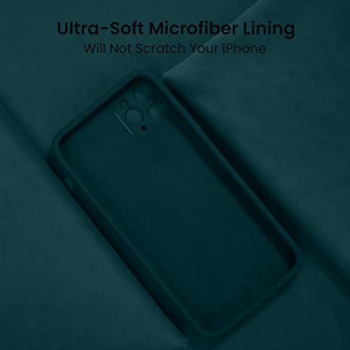 FireNova Designed for iPhone 14 Pro Max Case, 6.7", Teal | Silicone Upgraded [Camera Protection] Phone Case, with Soft Anti-Scratch Microfiber Lining Inside - color: Teal, size: Iphone 14 Pro Max