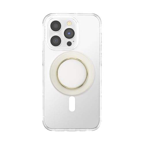 PopSockets Phone Grip for MagSafe, Magnetic Holder- Coconute Creme - color: Coco Creme, style: MagSafe