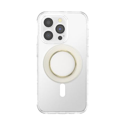 PopSockets Phone Grip for MagSafe, Magnetic Holder- Coconute Creme - color: Coco Creme, style: MagSafe