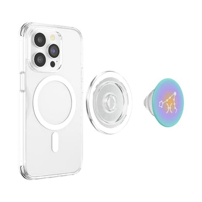 PopSockets Zodiac Phone Grip - Pisces Star Sign PopSockets PopGrip for MagSafe - style: Magnetic PopGrip