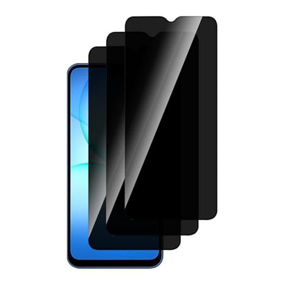 3 Pack Tempered Glass for Samsung Galaxy A17 5G Privacy Screen Protector, Anti-Spy Ultra HD Bubble-Free Anti-Scratch, Easy Install, Case Friendly - size: For Samsung Galaxy A17 5G