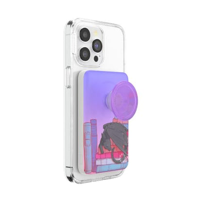 PopSockets PowerPack Phone Charger with MagSafe- Curled Up & Cozy - color: Curled Up With a Good Book