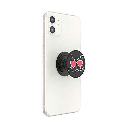 PopSockets Adhesive Phone Grip, Holder, Phone Stand, Dog - Sleepy Shades - color: Sleepy Shades, style: Adhesive