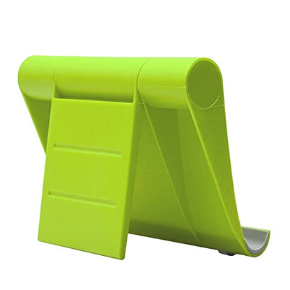 Adjustable Cell Phone Stand for Desk, Portable Phone Holder Compatible with Most iPhone, Samsung and Other Smartphones - Green - color: Green