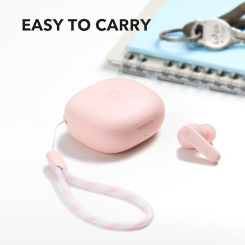 Soundcore by Anker P20i True Wireless Earbuds, with Big Bass, 30H Playtime - color: Pink