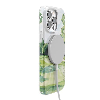 Casely iPhone 14 Pro Case | Clubhouse | Tee Time | Compatible with MagSafe | Classic Ultra Thin Design - color: Clubhouse | Tee Time, size: Iphone 14 Pro