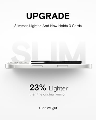 MOFT Snap-on Phone Stand & Wallet AERA, MagSafe Wallet, Slim Card Holder - color: Jet Black, size: AERA