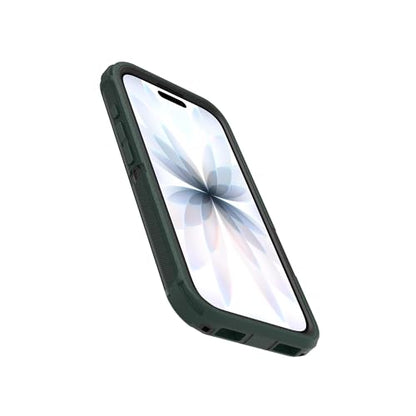 OtterBox iPhone 17 (Only) - Defender Series Case - Roasted Cashew Mist (Green & Black) - Snaps on MagSafe - Tough - Rugged & Durable - color: Roasted Cashew Mist (Green & Black), style: iPhone 17