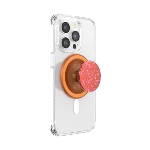 PopSockets Phone Grip for MagSafe, Magnetic Holder- Clay Speckle - color: Clay Speckle, style: MagSafe