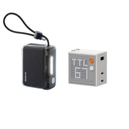 Pixel 67 GaN Charger& Flow 2 Mini Power Bank