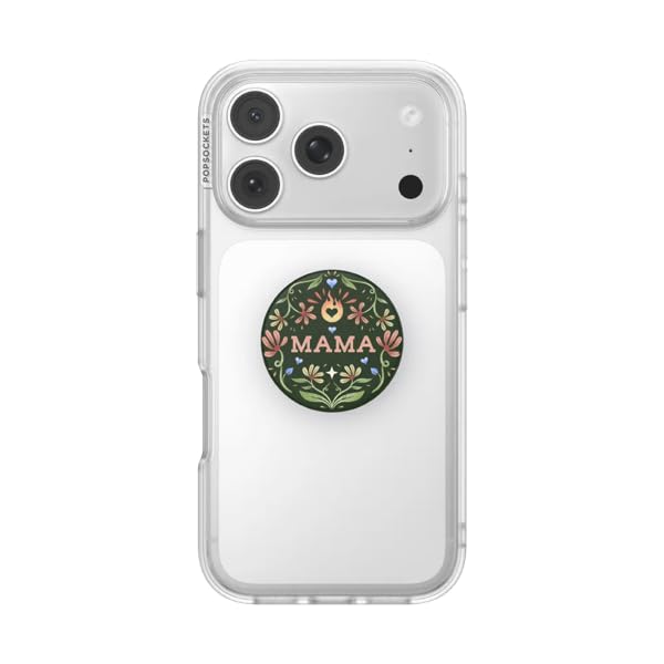 PopSockets Adhesive Phone Grip, Holder- Boho Mama - color: Boho Mama, style: Adhesive