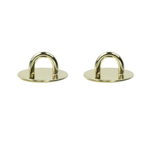 Phone Charm Hook Adhesive Phone Finger Grip Hook, Round - style: Round, Golden