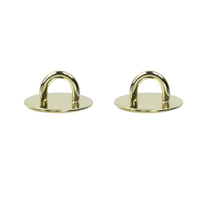 Phone Charm Hook Adhesive Phone Finger Grip Hook, Round - style: Round, Golden