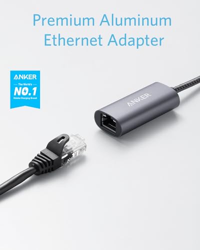 Anker USB C to Ethernet Adapter, Portable 1 Gbps Network Hub - size: USB C to Ethernet Adapter