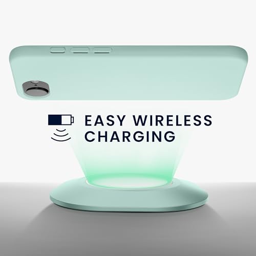 kwmobile Case Compatible with Apple iPhone 17e / iPhone 16e Case - Slim Protective TPU Silicone Phone Cover - Cool Mint - color: Cool Mint, size: iPhone 17e / iPhone 16e