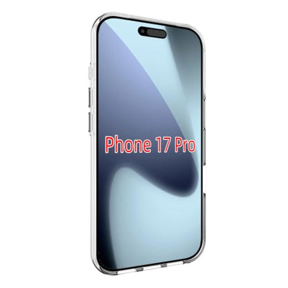 Senter Ultra Clear Soft TPU Phone Case for iPhone 17 pro, Slim Thin Transparent Cover, Shockproof Anti-Yellow Anti-Fingerprint Heat Dissipation Protective Cell Phone Case
