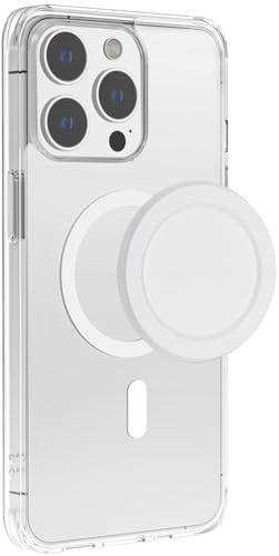 metisinno Magnetic Base Basic Compatible with PopSocket Phone Grips and iPhone MagSafe Cases, White - color: White, style: Base Basic