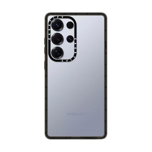CASETiFY for Galaxy S25 Ultra Case - Impact Clear Black | 8.2 ft. 4x Military Grade Drop Protection | Black - color: Clear Black, size: Galaxy S25 Ultra (6.9")
