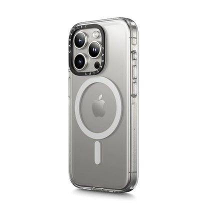 CASETiFY for iPhone 15 Pro Case - Impact Clear Compatible with MagSafe | Not Yellowing | 6.6 ft. 3X Military Grade Drop Protection | Clear - color: Clear, size: Iphone 15 Pro (6.1")
