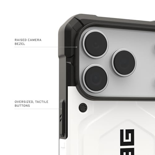 URBAN ARMOR GEAR UAG Designed for iPhone 17 Pro Case Pathfinder - Compatible with MagSafe Military Grade Protective Cover, White - color: Pathfinder - White