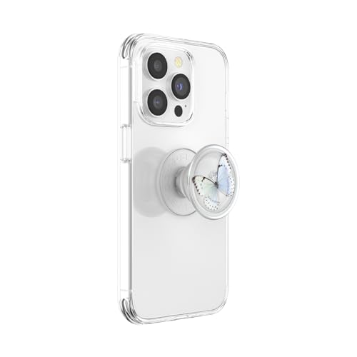 PopSockets Adhesive Phone Grip, Holder- Whisper Moth - color: Whisper Moth, style: Adhesive