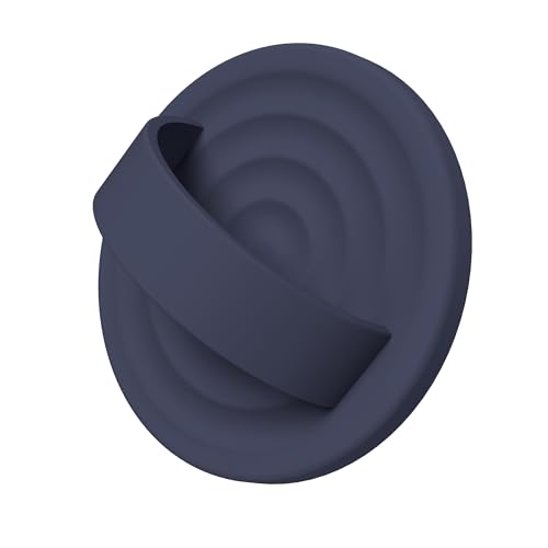 Magnetic Phone Grip for MagSafe, Silicone Ring Grip, Midnight Blue - color: Midnight Blue