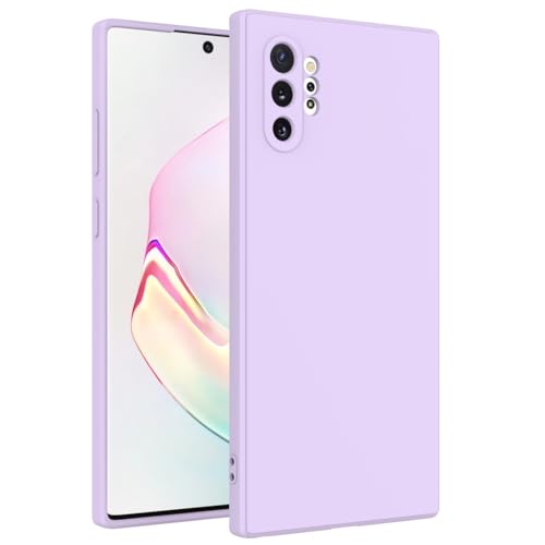for Samsung Galaxy Note 10 Plus Case Purple, Scratch Resistant with Soft Touch, Slim Thin Phone Cover for Samsung Galaxy Note 10 Plus - color: Purple, size: Note 10 Plus