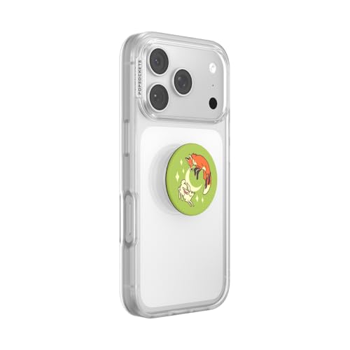PopSockets Adhesive Phone Grip, Holder- Fox in the Hare - color: The Fox and the Hare, style: Adhesive