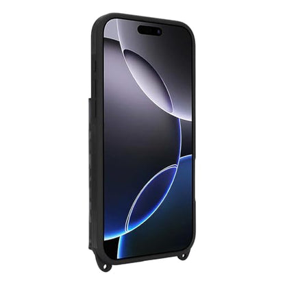 Lipvina Crossbody Wallet Case for iPhone 16 Pro Max,Black Leopard - color: 04-Black Leopard, size: iPhone 16 Pro Max 6.9"