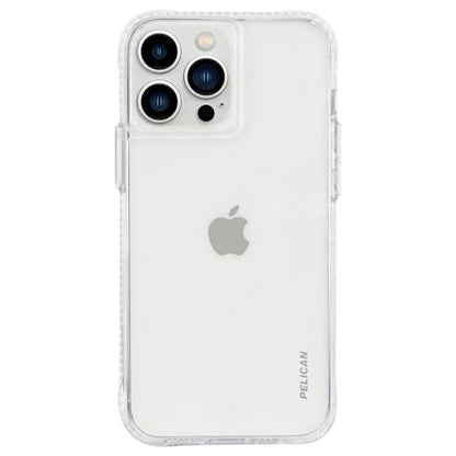 Pelican Ranger Series - iPhone 13 Pro Case 6.1" [Wireless Charging Compatible] Non-Slip Grip with Anti-Scratch Tech [15FT MIL-Grade Drop Protection] Protective Cover for iPhone 13 Pro - Clear - color: Ranger Clear