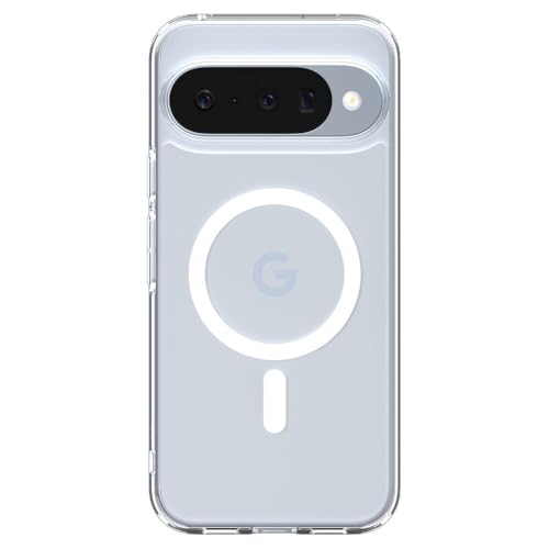 Spigen Ultra Hybrid MagFit for Pixel 10/Pro Case, Clear White - color: Mag Clear, size: Pixel 10/Pro