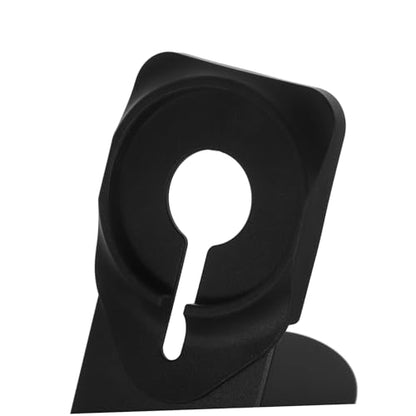 Wireless Charging Dock Stand Black Aluminum Alloy for Desk