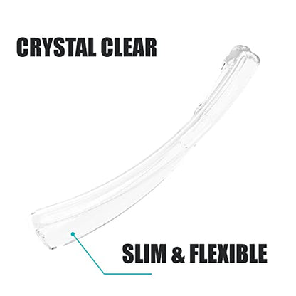 CoverON Designed for OnePlus 10T Case Clear, Slim Crystal Clear TPU Rubber Flexible Soft Skin Cover Protective Sleeve Fit 1+ OnePlus 10T 5G Phone Case - Transparent