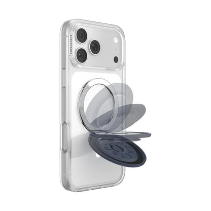 PopSockets Kick-Out Grip for MagSafe, Kickstand- Knurl Navy - color: Knurl Navy, style: MagSafe Kick-Out