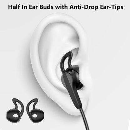 90° Angled USB C Headphones for iPhone Duo 18 17 16 15 Pro Max Wired Earbud - color: Black