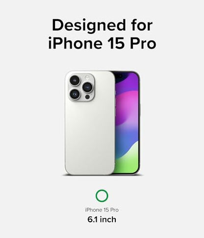 Ringke for iPhone 15 Pro Screen Protector [Privacy Glass] - size: iPhone 15 Pro