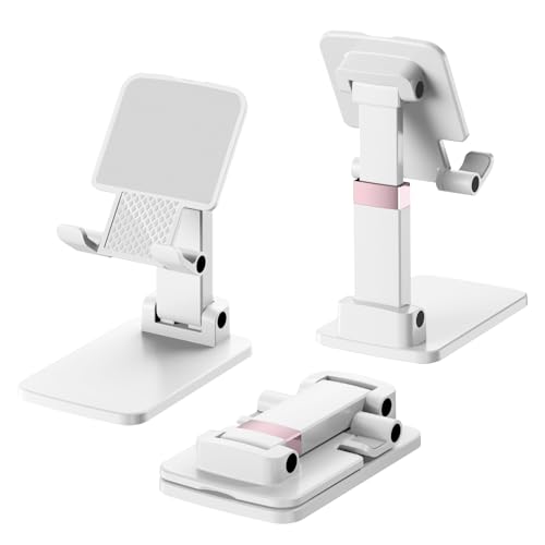 Cell Phone Stand Cute Mobile Holder For iPhone Desk Office Accessories - color: 09-Black&White