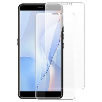 2 Pack Screen Protector for BLU J9L | (6 Inch) High Definition Tempered Glass 9H Hardness Anti-Scratch Bubble-Free and Case Friendly