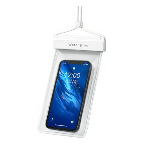 Mobile Phone Waterproof Bag Touch Screen Takeaway Swimming Protection Cover Black - color: black