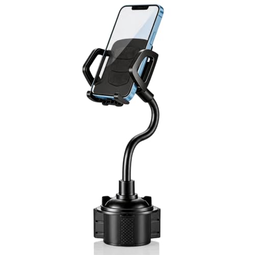 YUHENG Cup Holder Phone Holder for Car Stable Expandable Cup Base One-Button Quick Release