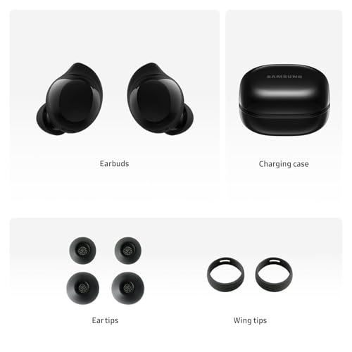 Samsung Galaxy Buds Core SM-R410 (2025) | Latin American Stock | Bluetooth 5.4 | Active Noise Cancelation | up to 35h Continuous Music Playblack - (Black) - color: Black