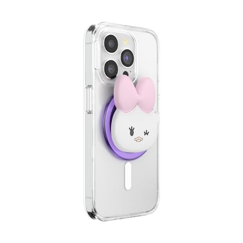 PopSockets Phone Grip for MagSafe, Magnetic Holder, Phone Stand, Disney - Kawaii Daisy - color: Kawaii Daisy, style: MagSafe