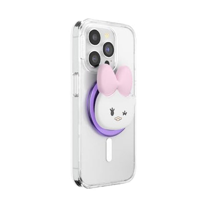 PopSockets Phone Grip for MagSafe, Magnetic Holder, Phone Stand, Disney - Kawaii Daisy - color: Kawaii Daisy, style: MagSafe